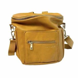 Fawn Design The Mini Diaper Bag Backpack Purse Tan